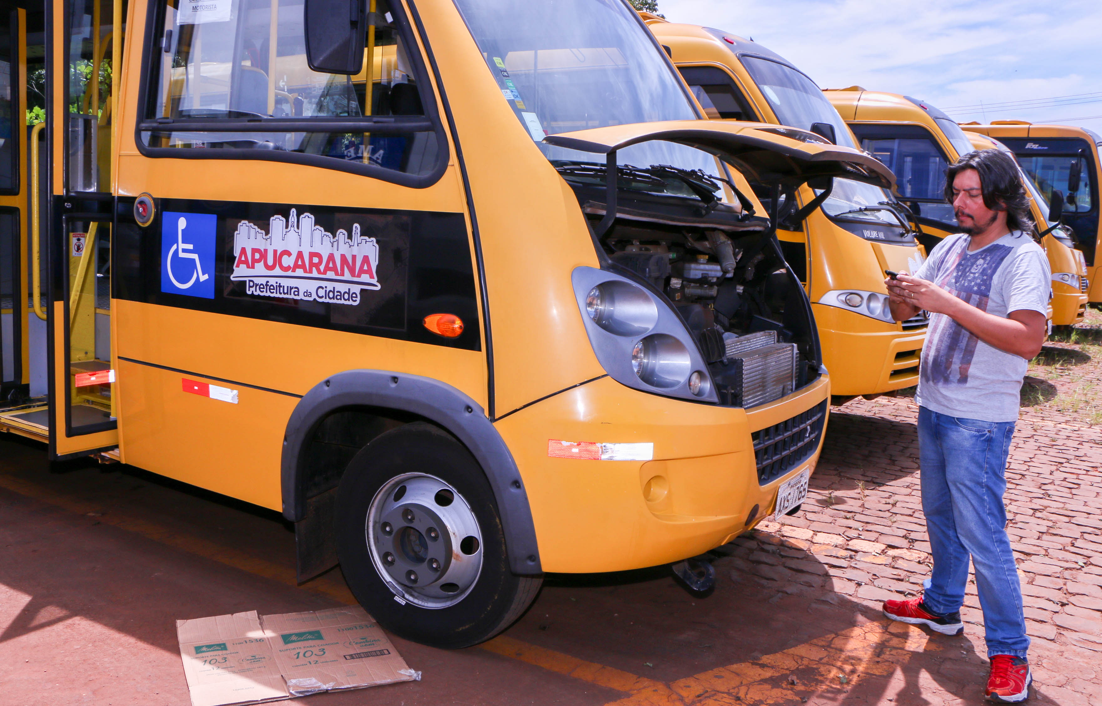 Transporte Escolar passa por vistoria obrigatória