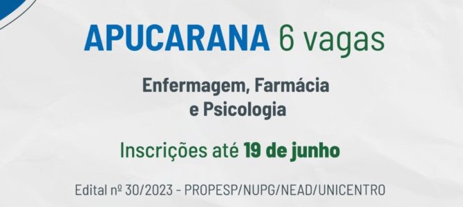 Unicentro seleciona profissionais para residência técnica de inovação