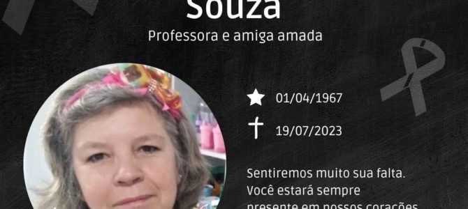 Prefeito Junior da Femac e secretária Marli Fernandes lamentam a morte de professora da rede municipal de educação