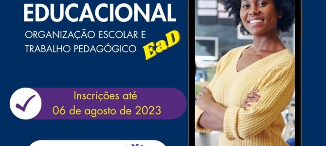 Últimos dias de inscrições para a especialização em Gestão Educacional