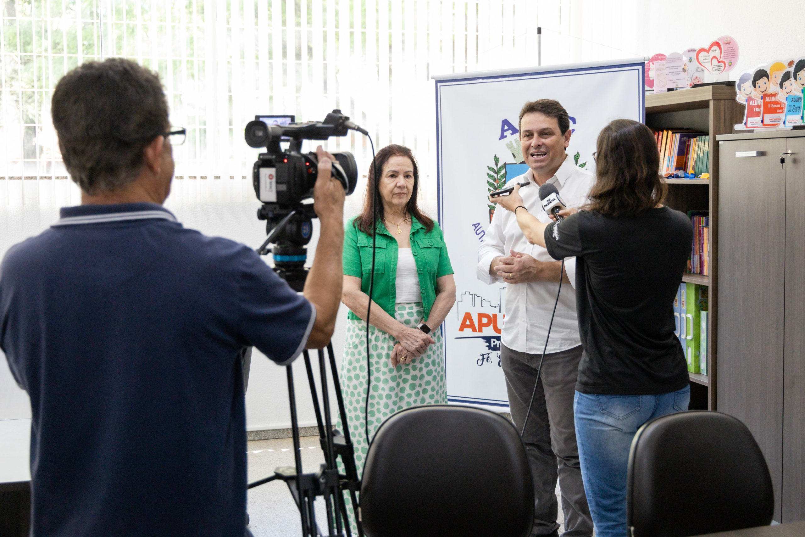 Junior da Femac e Marli Fernandes apresentam balanço de gestão com avanços históricos na Educação de Apucarana