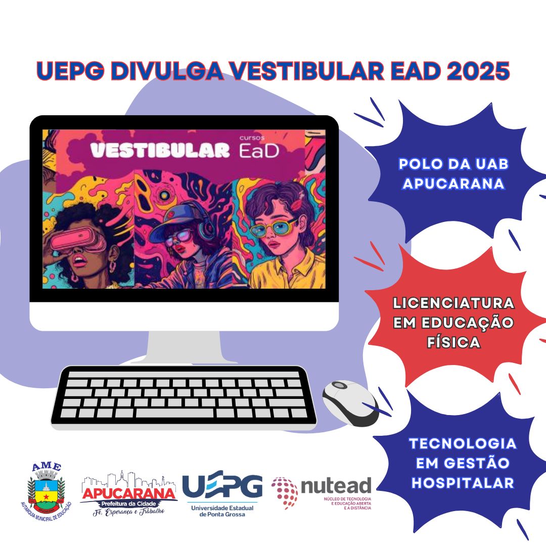 UEPG divulga prazo para inscrições no Vestibular EAD 2025