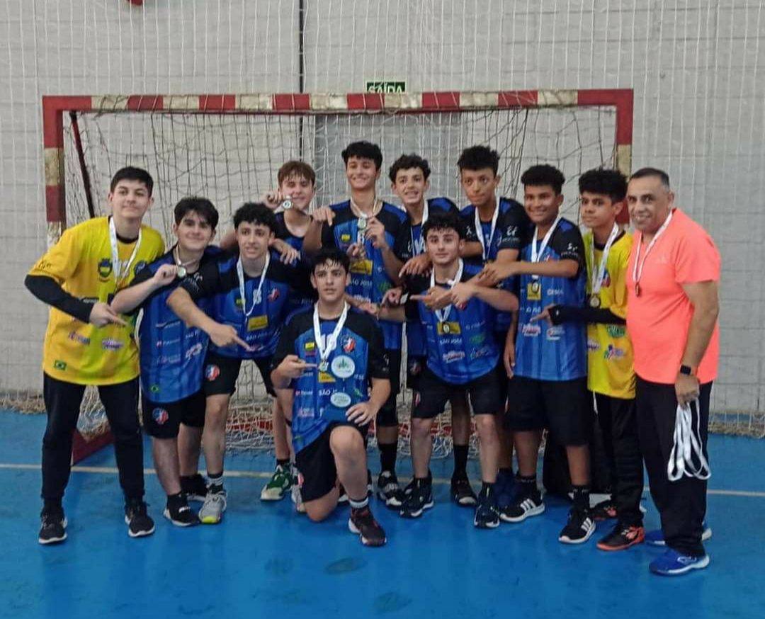 Handebol Feminino Sub-14 no dia 10 de maio de 2023. 