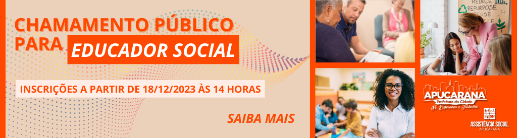 V2 - BANNER - Chamamento Público Educador Social