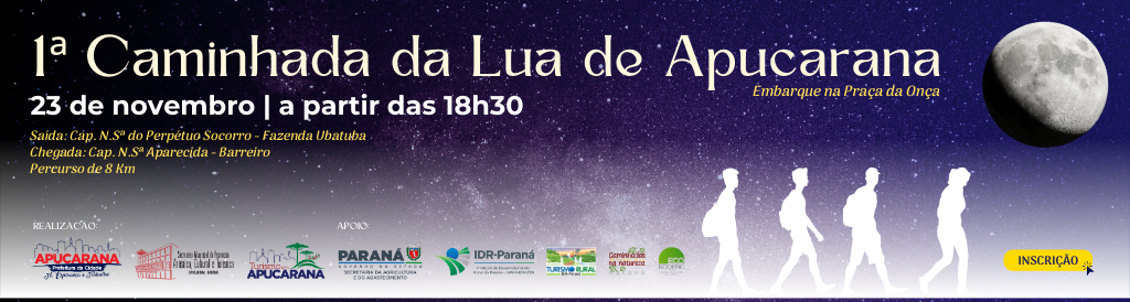 Banner Caminhada Lunar 2024